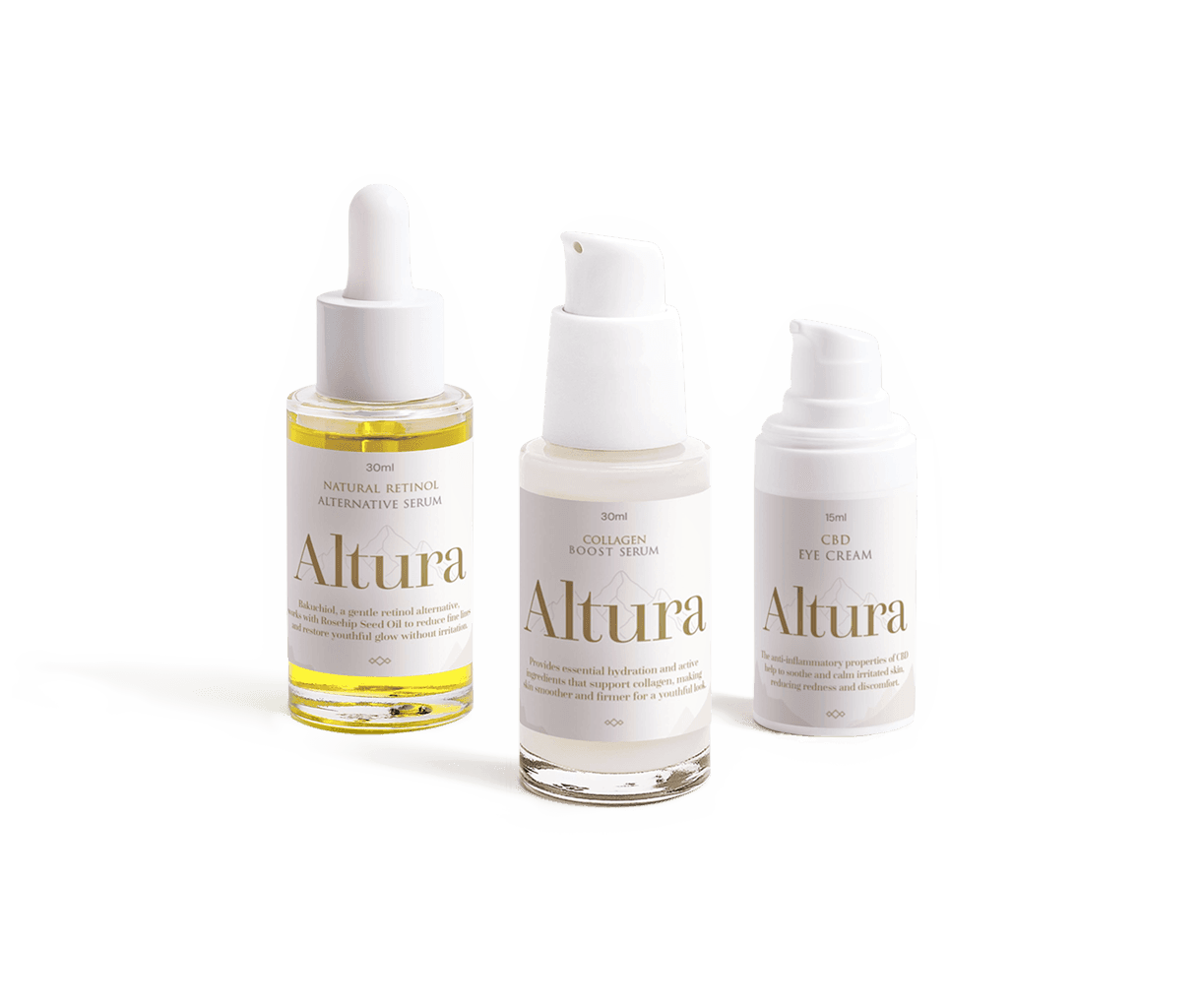 A selection of Altura products